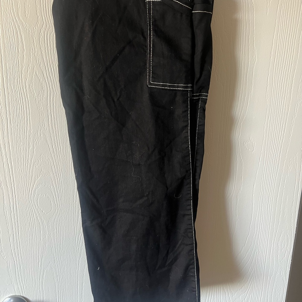 VIP Jeans Black Denim with White Stitching
